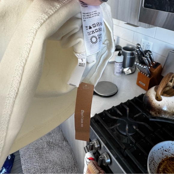 NWT Reformation White Foster Knit Midi Skirt Organic Cotton Small - Picture 9 of 13